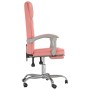 Silla de oficina reclinable cuero sintético rosa de vidaXL, Sillas de oficina - Ref: Foro24-349701, Precio: 136,99 €, Descuen...