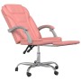 Silla de oficina reclinable cuero sintético rosa de vidaXL, Sillas de oficina - Ref: Foro24-349701, Precio: 136,99 €, Descuen...