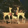 Golden Christmas Reindeer Family Figures 201 LED by vidaXL, Christmas lights - Ref: Foro24-329770, Price: 272,99 €, Discount: %