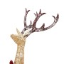 Golden Christmas Reindeer Family Figures 201 LED by vidaXL, Christmas lights - Ref: Foro24-329770, Price: 272,99 €, Discount: %