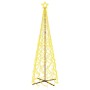 Conical Christmas tree 500 warm white LED lights 100x300 cm by vidaXL, Christmas trees - Ref: Foro24-343509, Price: 47,25 €, ...