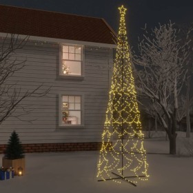 Konischer Weihnachtsbaum 3000 warmweiße LEDs 230x800 cm von vidaXL, Weihnachtsbäume - Ref: Foro24-343517, Preis: 310,30 €, Ra...