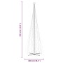 Conical Christmas tree 3000 warm white LEDs 230x800 cm by vidaXL, Christmas trees - Ref: Foro24-343517, Price: 310,30 €, Disc...