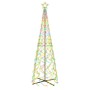 Árbol de Navidad cónico 500 LED de colores 100x300 cm de vidaXL, Arboles de navidad - Ref: Foro24-343508, Precio: 57,49 €, De...