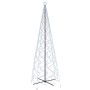 Conical Christmas tree 1400 cold white LEDs 160x500 cm by vidaXL, Christmas trees - Ref: Foro24-343510, Price: 89,21 €, Disco...