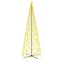 Conical Christmas tree 1400 warm white LEDs 160x500 cm by vidaXL, Christmas trees - Ref: Foro24-343513, Price: 89,21 €, Disco...