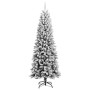 Artificial Christmas tree with snow PVC and PE 240 cm by vidaXL, Christmas trees - Ref: Foro24-345192, Price: 197,99 €, Disco...