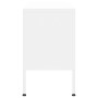 Mueble para TV de acero blanco 105x35x50 cm de vidaXL, Muebles TV - Ref: Foro24-336233, Precio: 160,33 €, Descuento: %