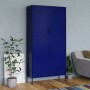 Dark blue steel cabinet 90x50x180 cm by vidaXL, Wardrobes - Ref: Foro24-336244, Price: 377,13 €, Discount: %