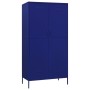 Dark blue steel cabinet 90x50x180 cm by vidaXL, Wardrobes - Ref: Foro24-336244, Price: 377,13 €, Discount: %