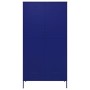 Dark blue steel cabinet 90x50x180 cm by vidaXL, Wardrobes - Ref: Foro24-336244, Price: 377,13 €, Discount: %