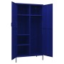 Dark blue steel cabinet 90x50x180 cm by vidaXL, Wardrobes - Ref: Foro24-336244, Price: 377,13 €, Discount: %