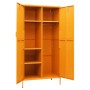 Mustard yellow steel wardrobe 90x50x180 cm by vidaXL, Wardrobes - Ref: Foro24-336245, Price: 392,99 €, Discount: %