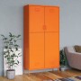 Orange steel cabinet 90x50x180 cm by vidaXL, Wardrobes - Ref: Foro24-336246, Price: 385,41 €, Discount: %