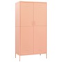 Pink steel wardrobe 90x50x180 cm by vidaXL, Wardrobes - Ref: Foro24-336247, Price: 359,20 €, Discount: %