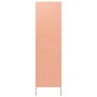 Armario de acero rosa 90x50x180 cm de vidaXL, Armarios roperos - Ref: Foro24-336247, Precio: 391,82 €, Descuento: %