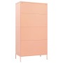 Pink steel wardrobe 90x50x180 cm by vidaXL, Wardrobes - Ref: Foro24-336247, Price: 359,20 €, Discount: %