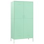 Armario de acero verde menta 90x50x180 cm de vidaXL, Armarios roperos - Ref: Foro24-336248, Precio: 393,12 €, Descuento: %