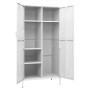 Armario de acero blanco 90x50x180 cm de vidaXL, Armarios roperos - Ref: Foro24-336251, Precio: 441,99 €, Descuento: %