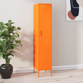 Orange steel locker cabinet 35x46x180 cm by vidaXL, Lockers and storage cabinets - Ref: Foro24-336255, Price: 196,15 €, Disco...