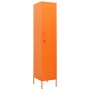 Orange steel locker cabinet 35x46x180 cm by vidaXL, Lockers and storage cabinets - Ref: Foro24-336255, Price: 196,15 €, Disco...