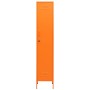 Orange steel locker cabinet 35x46x180 cm by vidaXL, Lockers and storage cabinets - Ref: Foro24-336255, Price: 196,15 €, Disco...