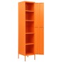 Orange steel locker cabinet 35x46x180 cm by vidaXL, Lockers and storage cabinets - Ref: Foro24-336255, Price: 196,15 €, Disco...