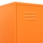 Orange steel locker cabinet 35x46x180 cm by vidaXL, Lockers and storage cabinets - Ref: Foro24-336255, Price: 196,15 €, Disco...