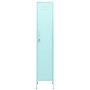 Mint green steel locker cabinet 35x46x180 cm by vidaXL, Lockers and storage cabinets - Ref: Foro24-336257, Price: 218,36 €, D...