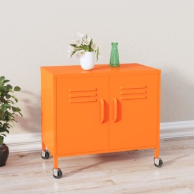 Steel storage cabinet orange 60x35x56 cm by vidaXL, Lockers and storage cabinets - Ref: Foro24-336264, Price: 141,33 €, Disco...