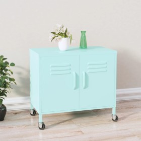 Mint green steel storage cabinet 60x35x56 cm by vidaXL, Lockers and storage cabinets - Ref: Foro24-336266, Price: 122,56 €, D...