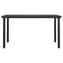 Juego de comedor para jardín 5 piezas negro de vidaXL, Conjuntos de jardín - Ref: Foro24-3099199, Precio: 271,28 €, Descuento: %