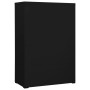 Black steel filing cabinet 90x46x134 cm by vidaXL, Filing cabinets - Ref: Foro24-336296, Price: 377,99 €, Discount: %