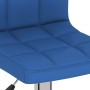 Küchenhocker 2 Einheiten aus blauem Stoff von vidaXL, Küchenhocker - Ref: Foro24-334243, Preis: 131,47 €, Rabatt: %