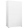 Aktenschrank aus weißem Stahl 90x46x164 cm von vidaXL, Aktenschränke - Ref: Foro24-336298, Preis: 371,72 €, Rabatt: %