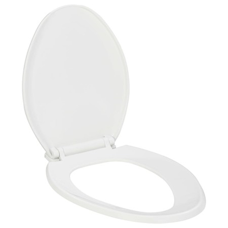 White soft-close and quick-release toilet seat by vidaXL, Toilet and bidet seats - Ref: Foro24-145019, Price: 25,59 €, Discou...