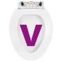 White soft-close and quick-release toilet seat by vidaXL, Toilet and bidet seats - Ref: Foro24-145019, Price: 25,59 €, Discou...