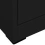 Armario archivador de acero negro 90x46x164 cm de vidaXL, Armarios archivadores - Ref: Foro24-336300, Precio: 352,99 €, Descu...