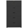 Anthracite gray steel filing cabinet 90x46x164 cm by vidaXL, Filing cabinets - Ref: Foro24-336301, Price: 306,99 €, Discount: %