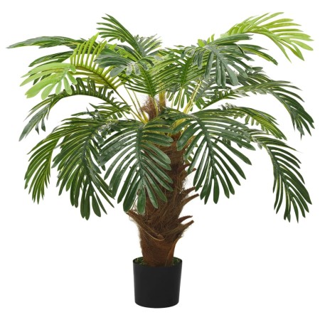 Palmera Cycas artificial con macetero 90 cm verde de vidaXL, Flora artificial - Ref: Foro24-336306, Precio: 70,66 €, Descuent...