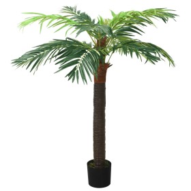 Artificial phoenix palm tree with green planter 190 cm by vidaXL, artificial flora - Ref: Foro24-336309, Price: 125,99 €, Dis...