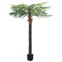 Artificial phoenix palm tree with pot 215 cm green by vidaXL, artificial flora - Ref: Foro24-336310, Price: 152,31 €, Discoun...