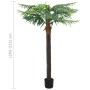 Artificial phoenix palm tree with pot 215 cm green by vidaXL, artificial flora - Ref: Foro24-336310, Price: 152,31 €, Discoun...