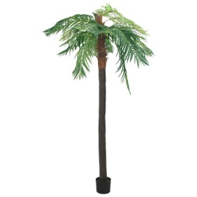 Artificial phoenix palm tree with pot 305 cm green by vidaXL, artificial flora - Ref: Foro24-336311, Price: 160,99 €, Discoun...