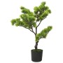 Bonsái pinus artificial con macetero 60 cm verde de vidaXL, Flora artificial - Ref: Foro24-336316, Precio: 37,73 €, Descuento: %