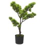 Bonsái pinus artificial con macetero 60 cm verde de vidaXL, Flora artificial - Ref: Foro24-336316, Precio: 37,73 €, Descuento: %