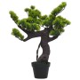 Bonsái pinus artificial con macetero 70 cm verde de vidaXL, Flora artificial - Ref: Foro24-336318, Precio: 72,99 €, Descuento: %