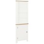 Solid oak wood corner cabinet 59x36x180 cm by vidaXL, Lockers and storage cabinets - Ref: Foro24-289214, Price: 274,84 €, Dis...