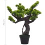 Bonsái pinus artificial con macetero 70 cm verde de vidaXL, Flora artificial - Ref: Foro24-336318, Precio: 72,99 €, Descuento: %