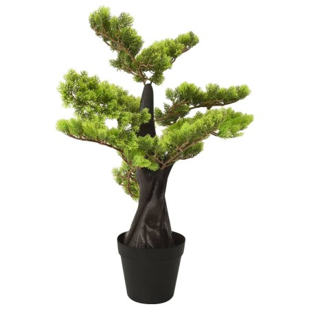 Artificial cypress bonsai with pot 60 cm green by vidaXL, artificial flora - Ref: Foro24-336320, Price: 42,99 €, Discount: %